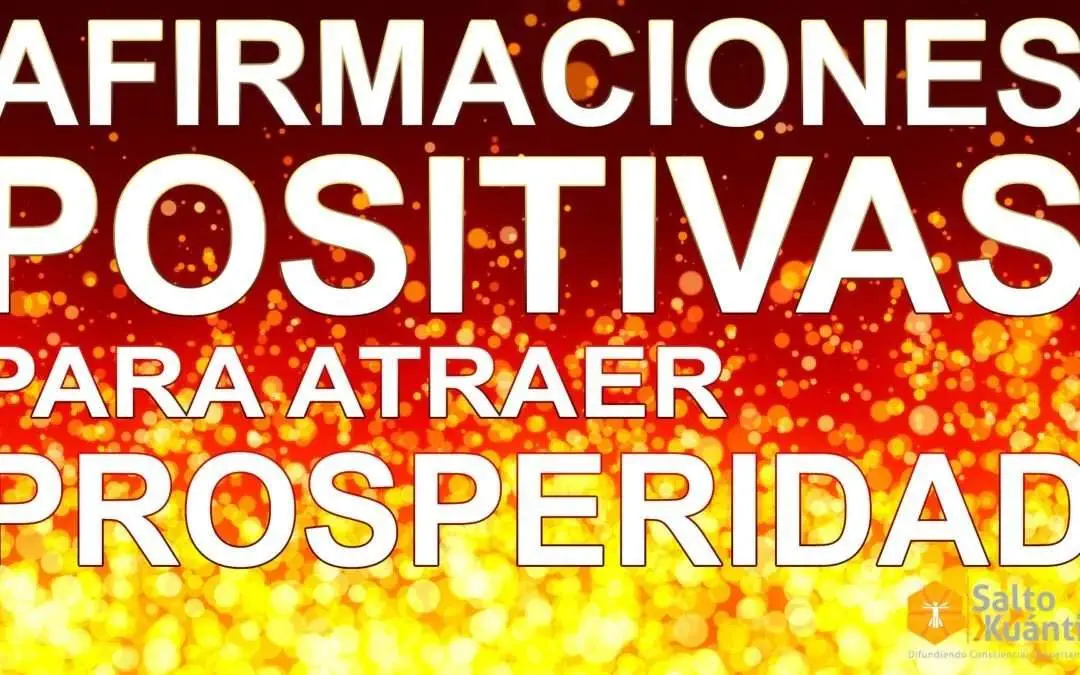 Afirmaciones Positivas Para Atraer Dinero